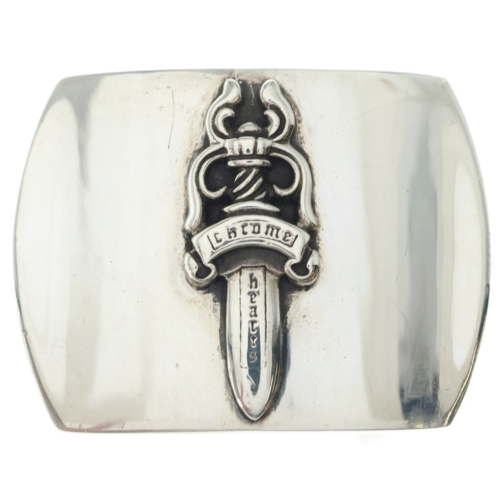 CHROME HEARTS(クロムハーツ) BUCKL MIL DGR ミリタリーレイズドダガー バックル シルバー -