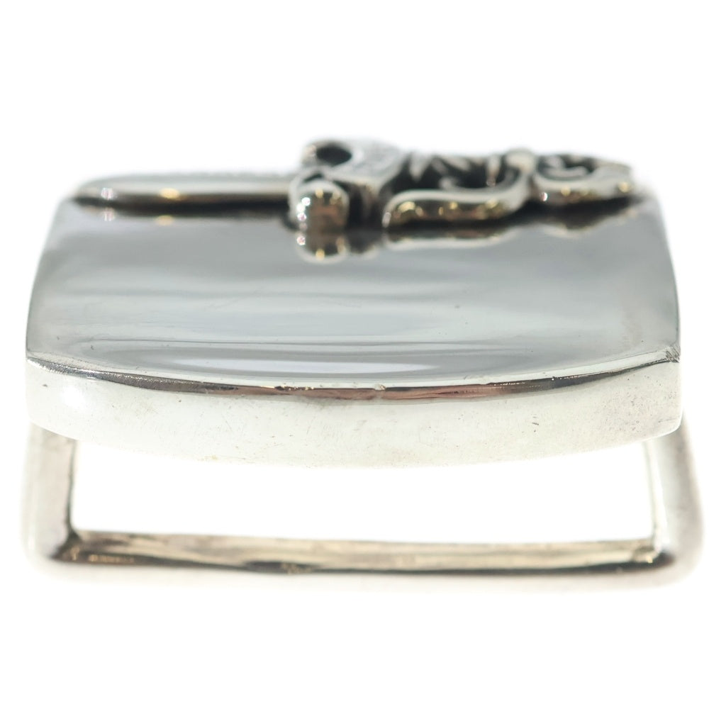 CHROME HEARTS(クロムハーツ) BUCKL MIL DGR ミリタリーレイズドダガー バックル シルバー -