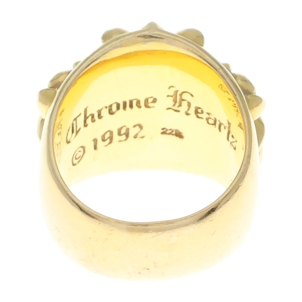 CHROME HEARTS(クロムハーツ) 22K KEEPER キーパーリング ゴールド BCA417 -