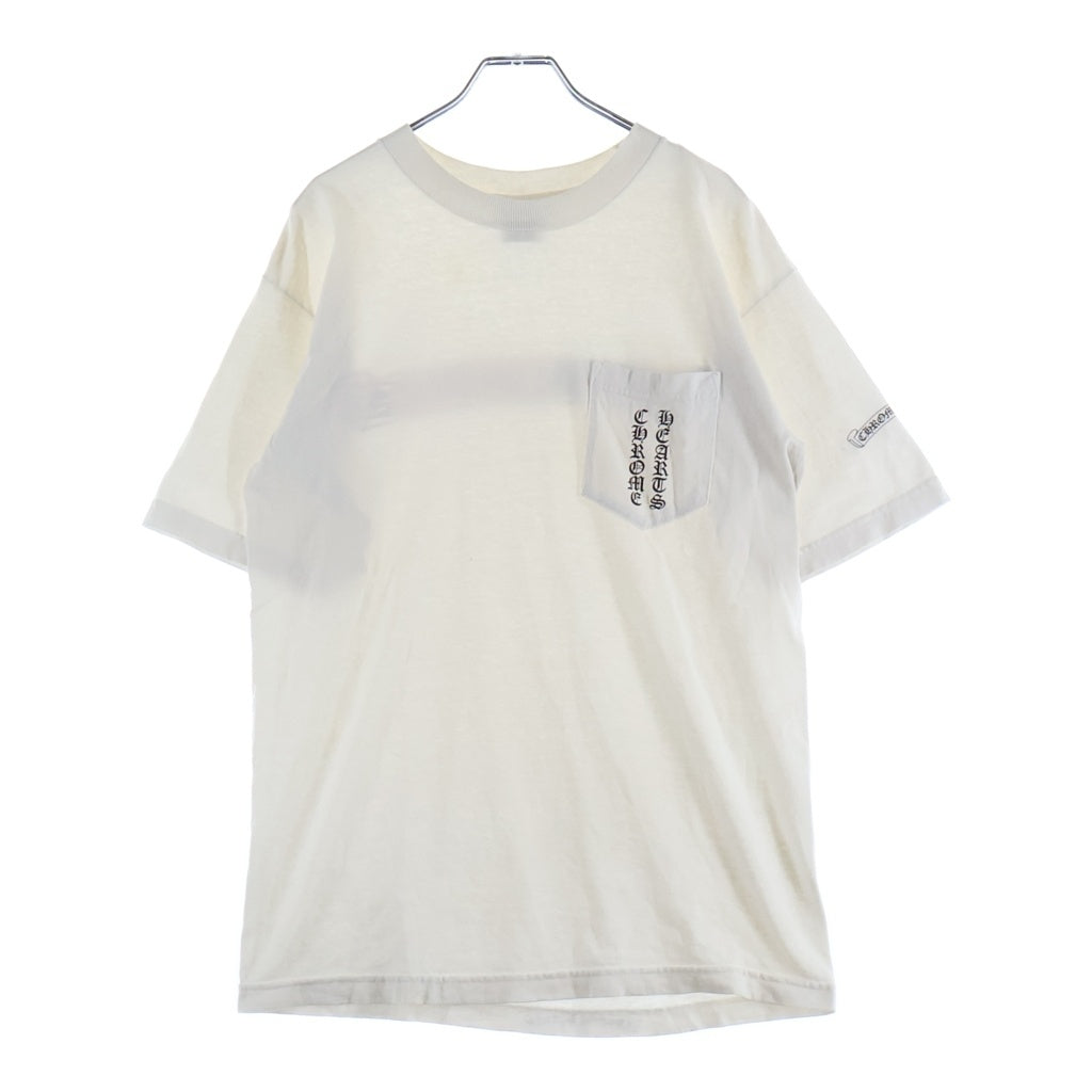 CHROME HEARTS(クロムハーツ) OLD S/S オールド バックアメリカンスクロールラベルプリント 半袖Tシャツ -