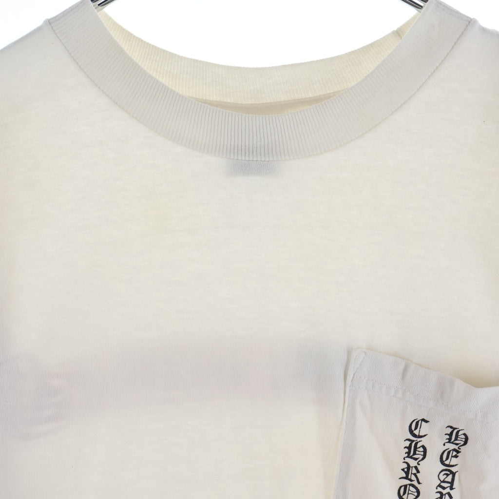 CHROME HEARTS(クロムハーツ) OLD S/S オールド バックアメリカンスクロールラベルプリント 半袖Tシャツ -