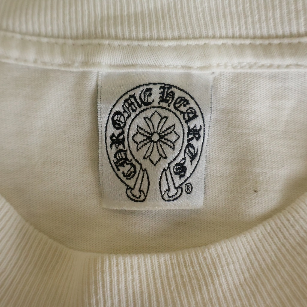 CHROME HEARTS(クロムハーツ) OLD S/S オールド バックアメリカンスクロールラベルプリント 半袖Tシャツ -