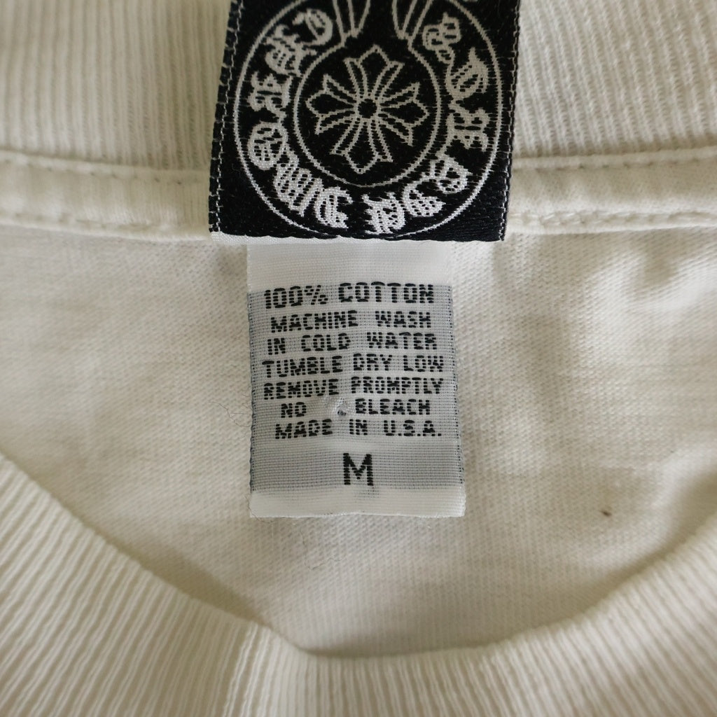 CHROME HEARTS(クロムハーツ) OLD S/S オールド バックアメリカンスクロールラベルプリント 半袖Tシャツ -