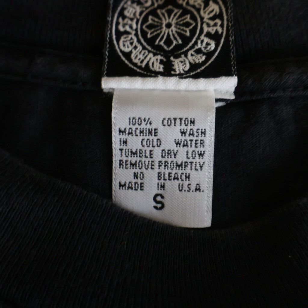 CHROME HEARTS(クロムハーツ) OLD S/S オールド 胸セメタリークロス刺繍 半袖Tシャツ -