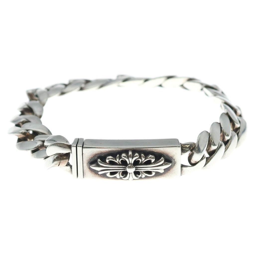 CHROME HEARTS(クロムハーツ) ID BBY FLRL CRS ベイビーIDフローラルクロス ブレスレット シルバー 20LINK BCA154 -