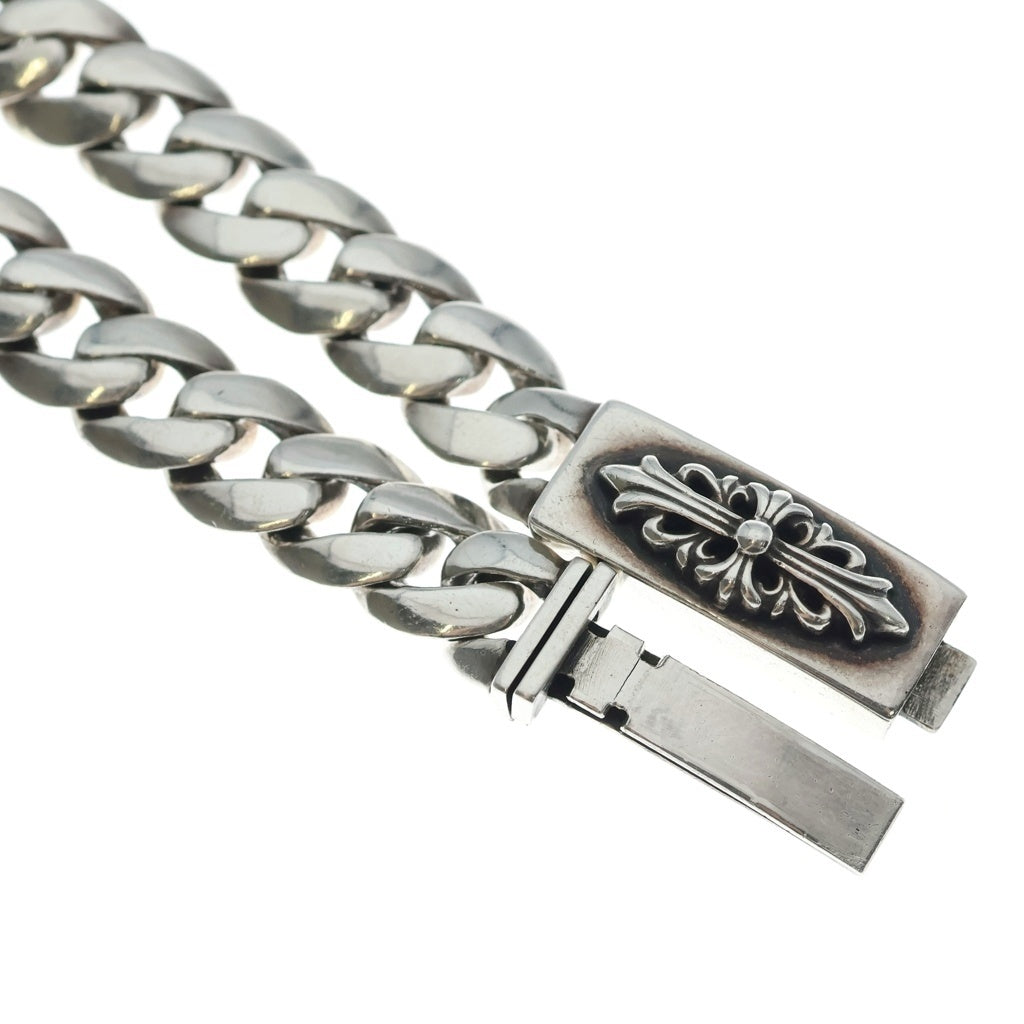CHROME HEARTS(クロムハーツ) ID BBY FLRL CRS ベイビーIDフローラルクロス ブレスレット シルバー 20LINK BCA154 -