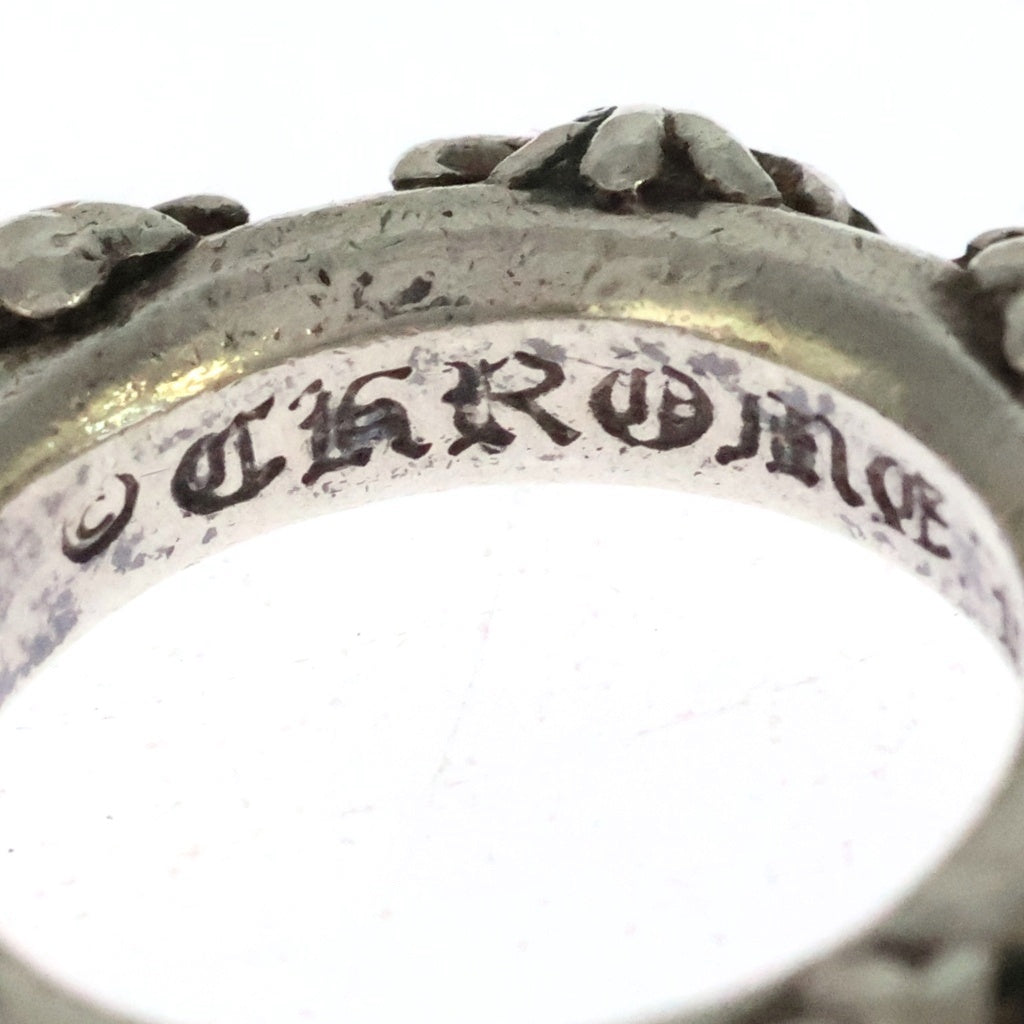 CHROME HEARTS(クロムハーツ) CROSS BAND クロスバンド リング シルバー BCA342 -