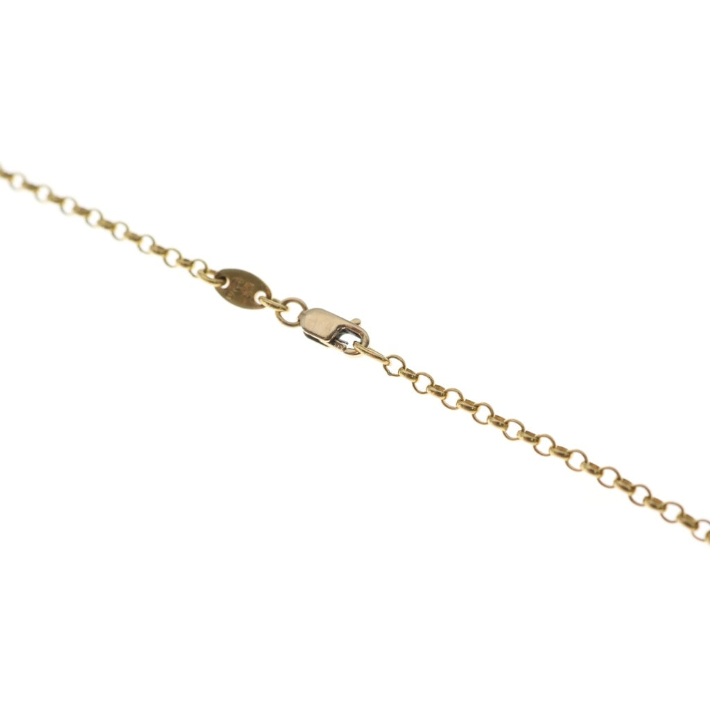 CHROME HEARTS(クロムハーツ) 22K NECKCHAIN R24 ロールチェーンネックレス 24inch ゴールド BCA012