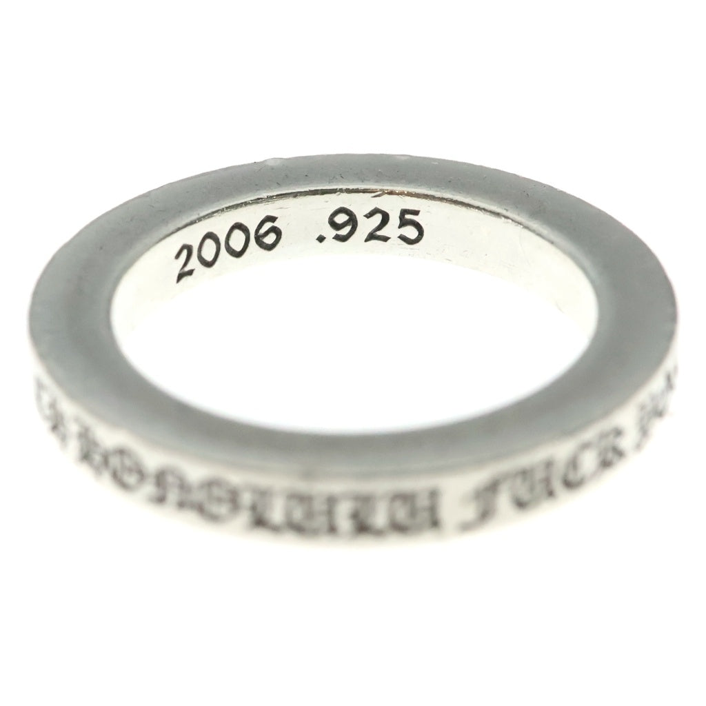 CHROME HEARTS(クロムハーツ) 3mm SPACER FUCKYOU ホノルル限定 3mmスペーサーファックユー シルバーリング シルバー -