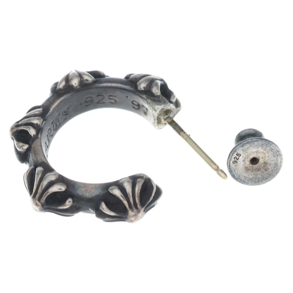 CHROME HEARTS(クロムハーツ) HOOP CROSS クロスバンド フープピアス シルバー BCA100