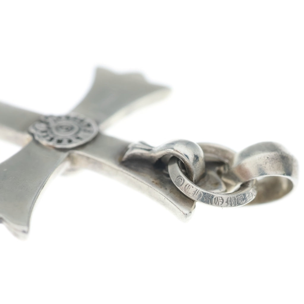 CHROME HEARTS(クロムハーツ) CH CRS LG W/BALE Wベイル ラージCHクロスペンダントトップ シルバー BCA215 -