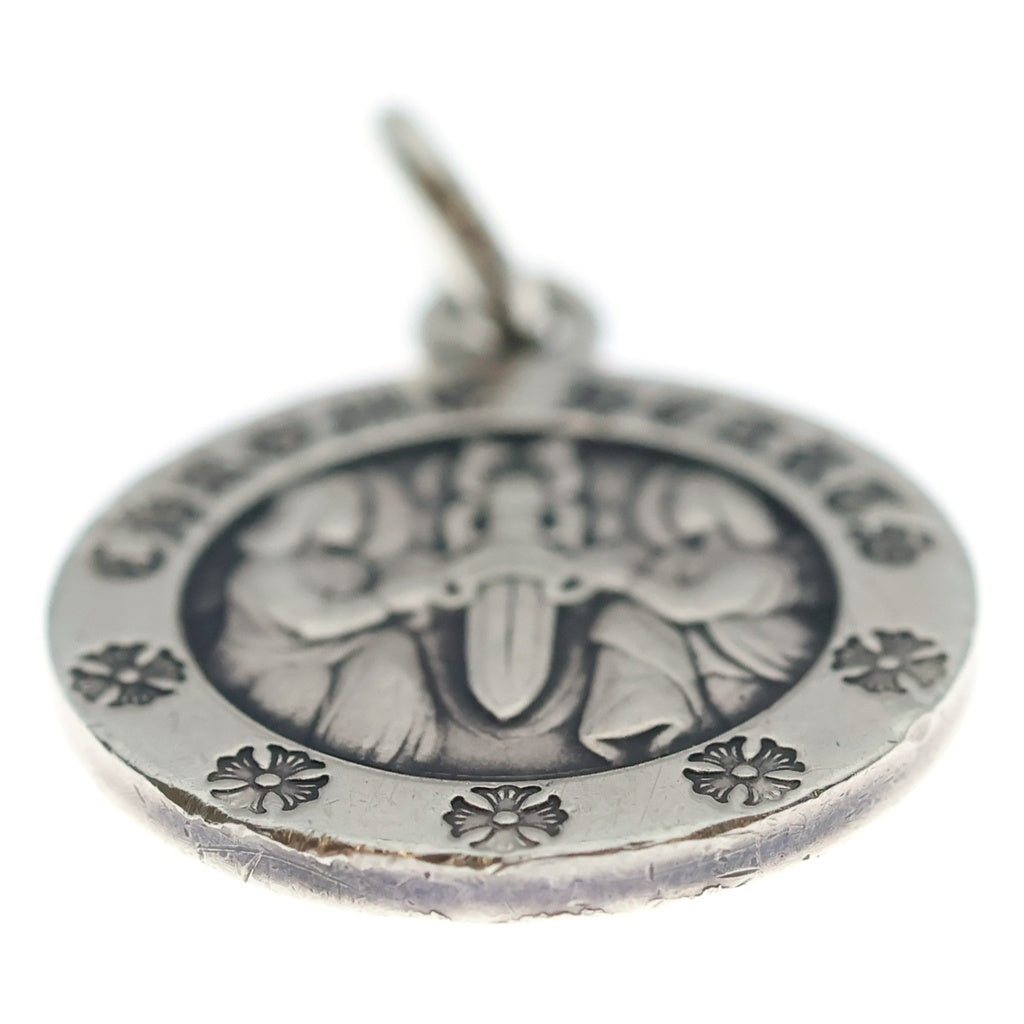 CHROME HEARTS(クロムハーツ) CHRM ANGL MDL V2 エンジェルメダルチャーム ペンダントトップ シルバーBCA229 -