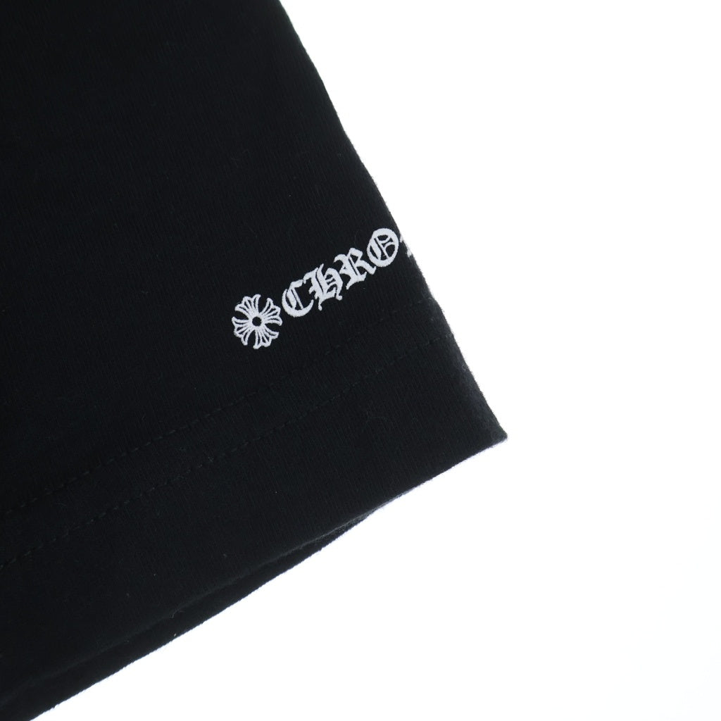 CHROME HEARTS(クロムハーツ) HORSESHOE S/S TEE ホースシュープリント ポケット半袖Tシャツ カットソー ブラック
