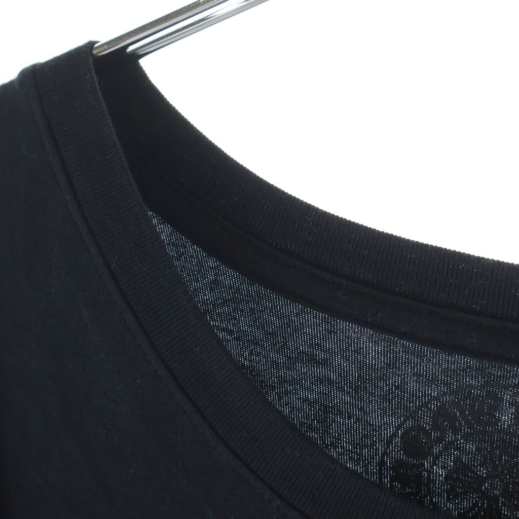 CHROME HEARTS(クロムハーツ) HORSESHOE S/S TEE ホースシュープリント ポケット半袖Tシャツ カットソー ブラック