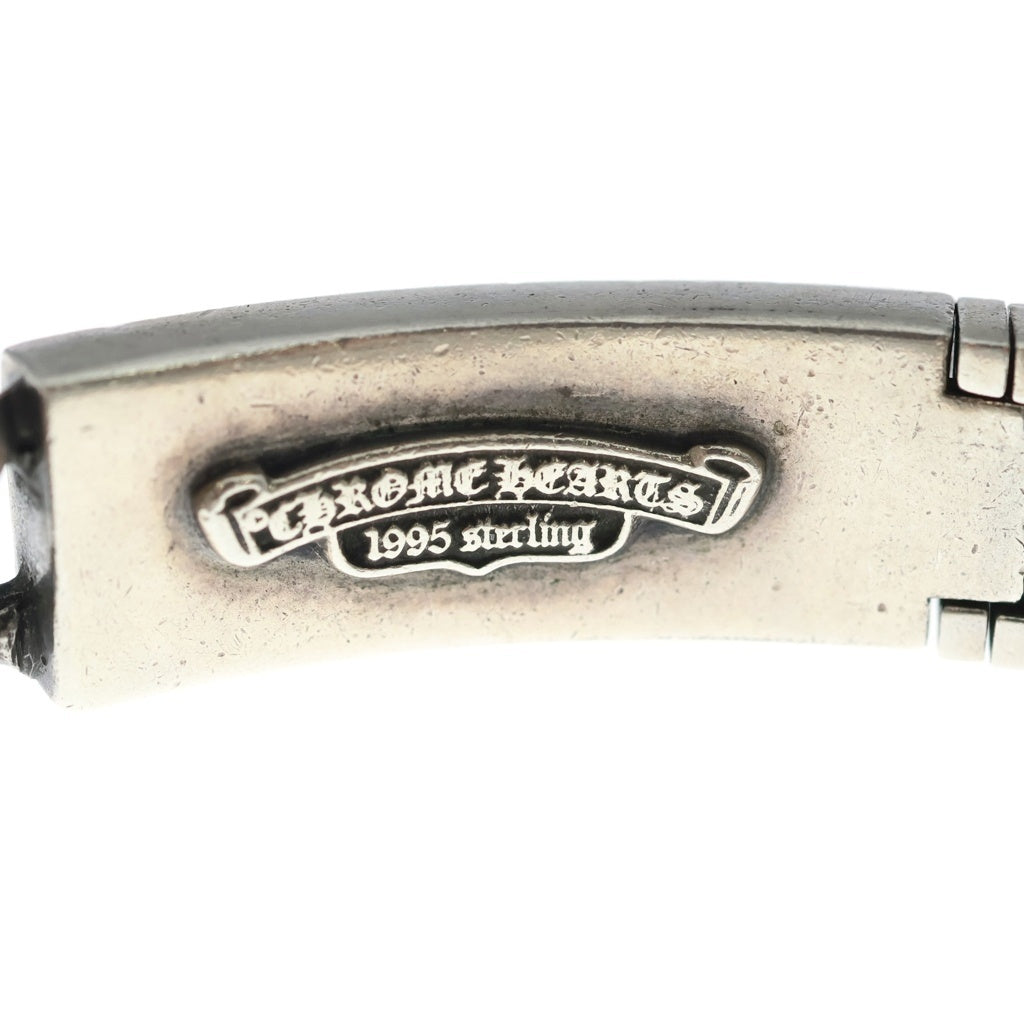 CHROME HEARTS(クロムハーツ) ID DBL DAGGER ダブルID ダガー ハートダガー ファンシーリンクブレスレット シルバー