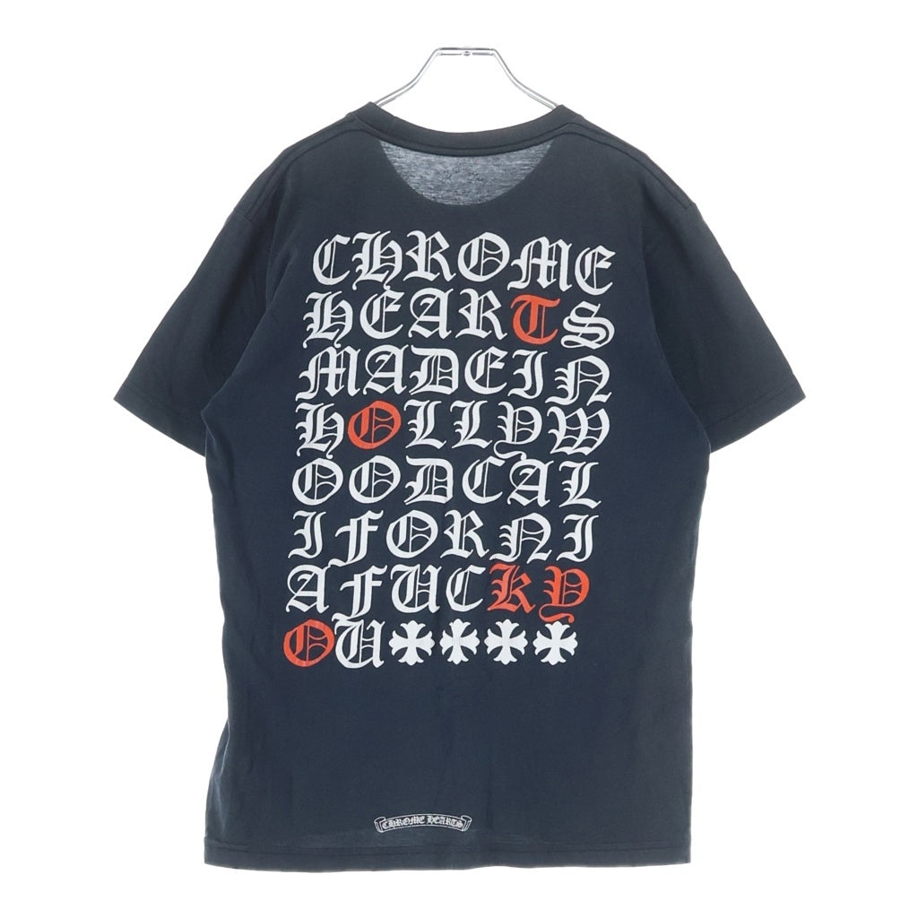 CHROME HEARTS(クロムハーツ) CH S/S バック英字ロゴプリント 半袖Tシャツ -