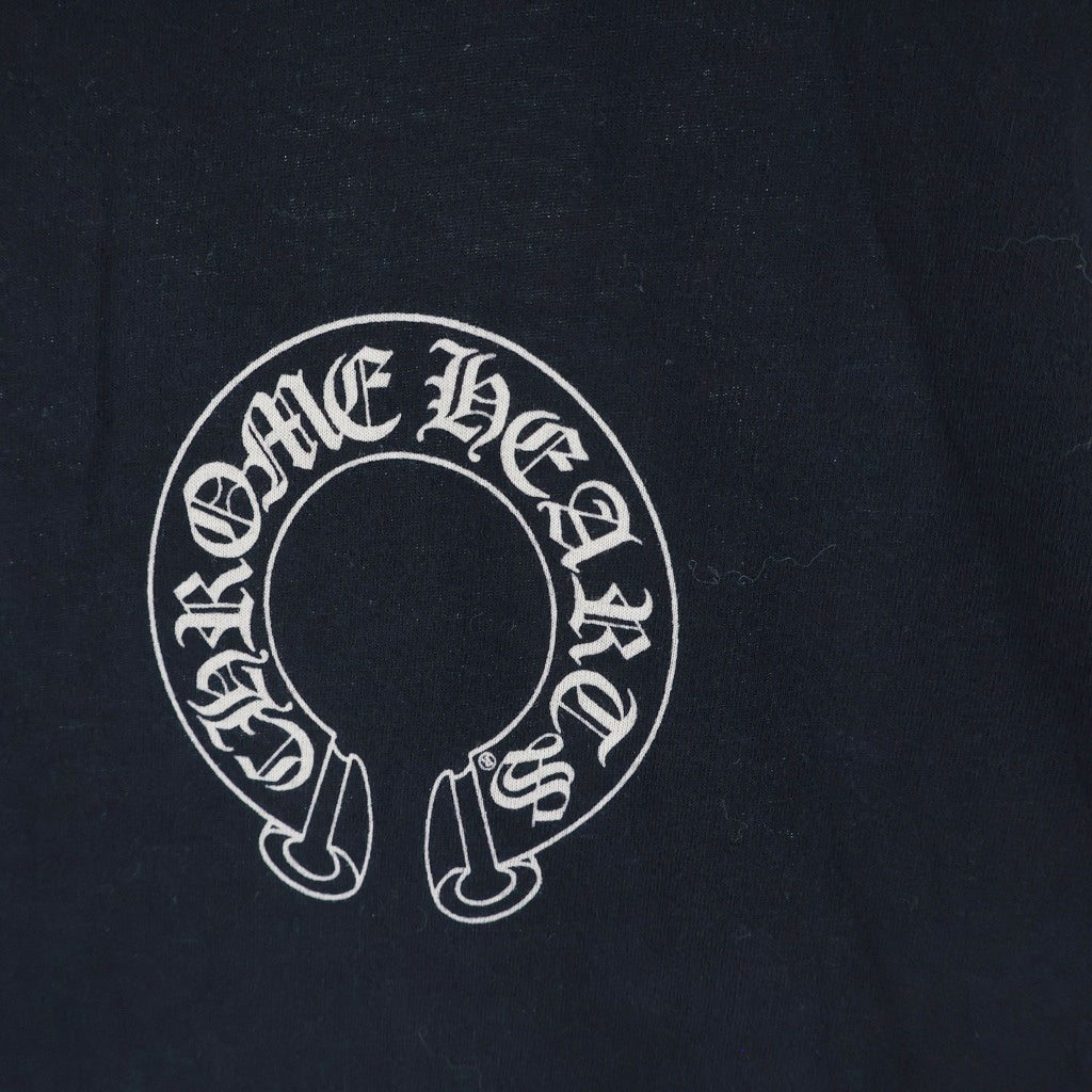 CHROME HEARTS(クロムハーツ) CH S/S バックスクロールラベルプリント 半袖Tシャツ -