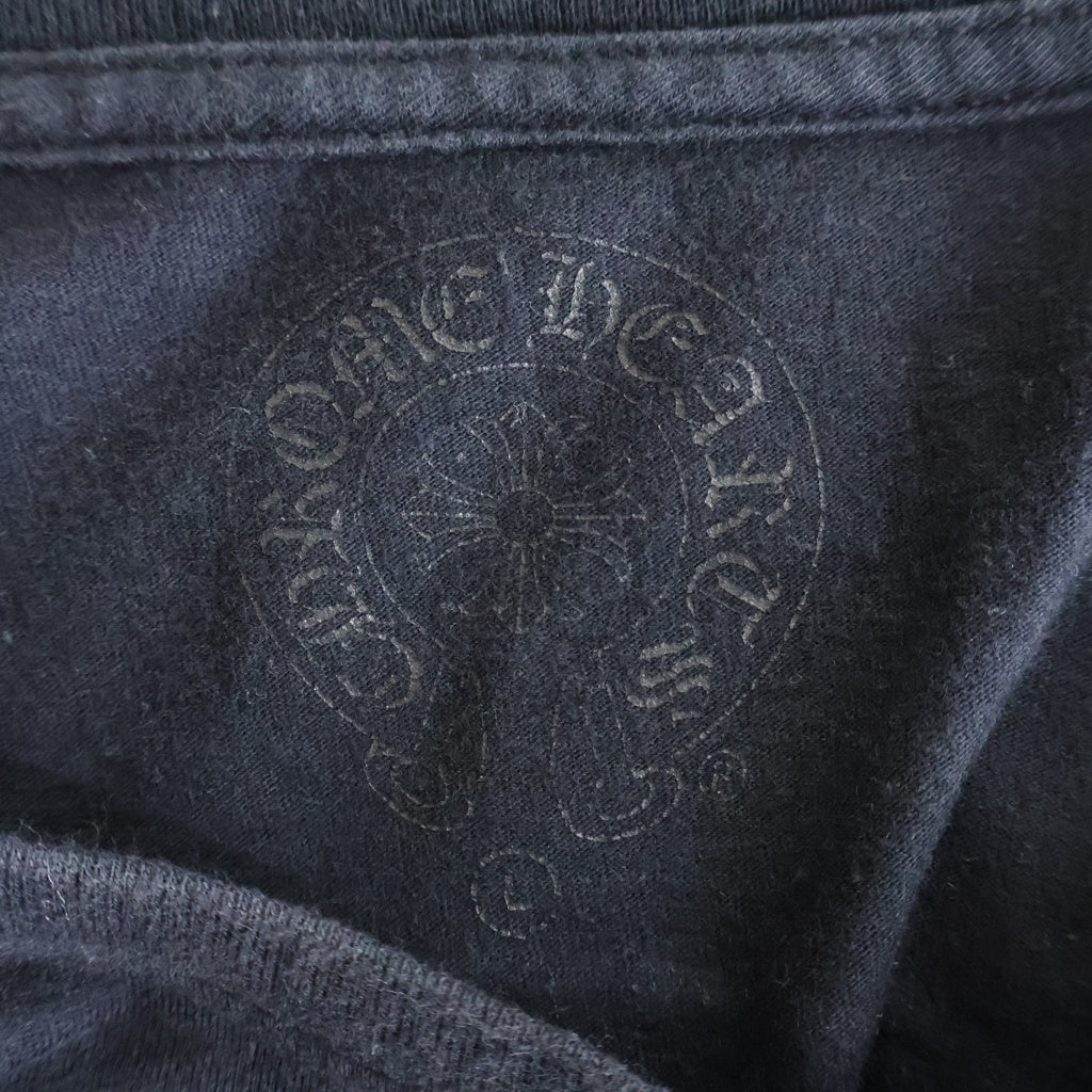 CHROME HEARTS(クロムハーツ) CH S/S バックCHプラスプリント 半袖Tシャツ -