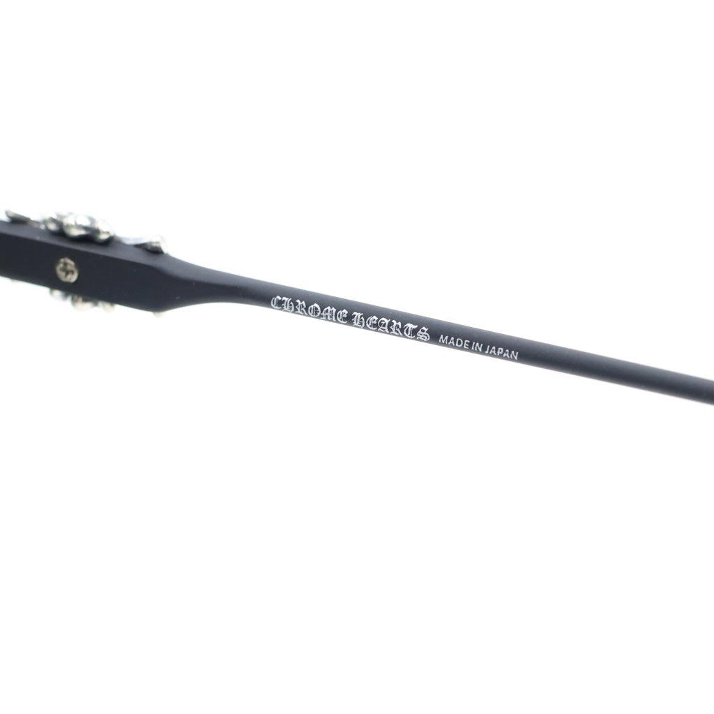 CHROME HEARTS(クロムハーツ) DATASS サイドクロス ヘキサゴンフレーム サングラス アイウェア ブラック