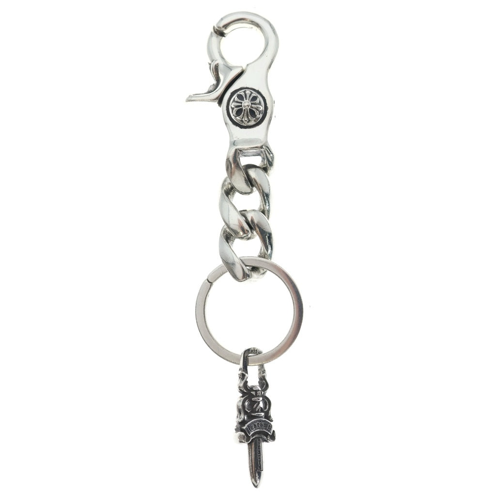 CHROME HEARTS(クロムハーツ) CLP CHN CLASSIC-S/ショートクラシックリンク キーチェーン シルバー BCA070
