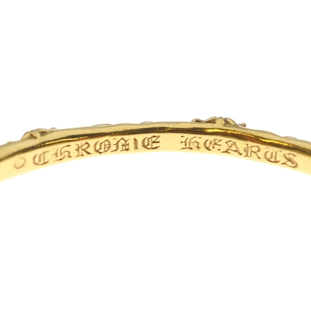 CHROME HEARTS(クロムハーツ) BANGLE SBT A DIA 22K SBTバンド アフターダイヤ バングル ゴールド
