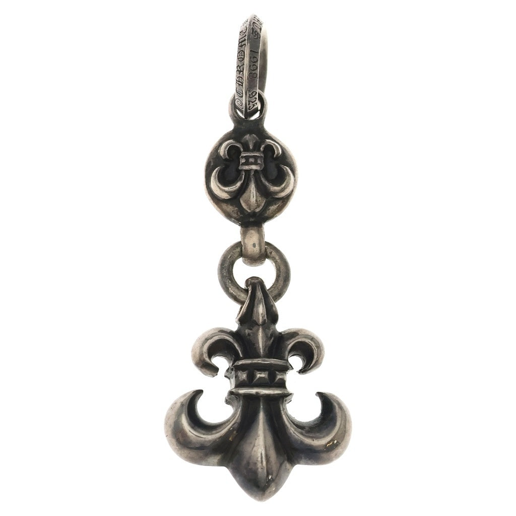 CHROME HEARTS(クロムハーツ) 1BALL BS FLEUR 1ボールBSフレアチャーム ペンダントトップ シルバー BCA198