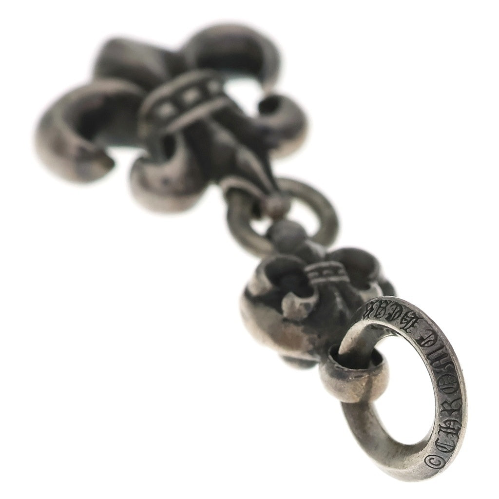 CHROME HEARTS(クロムハーツ) 1BALL BS FLEUR 1ボールBSフレアチャーム ペンダントトップ シルバー BCA198