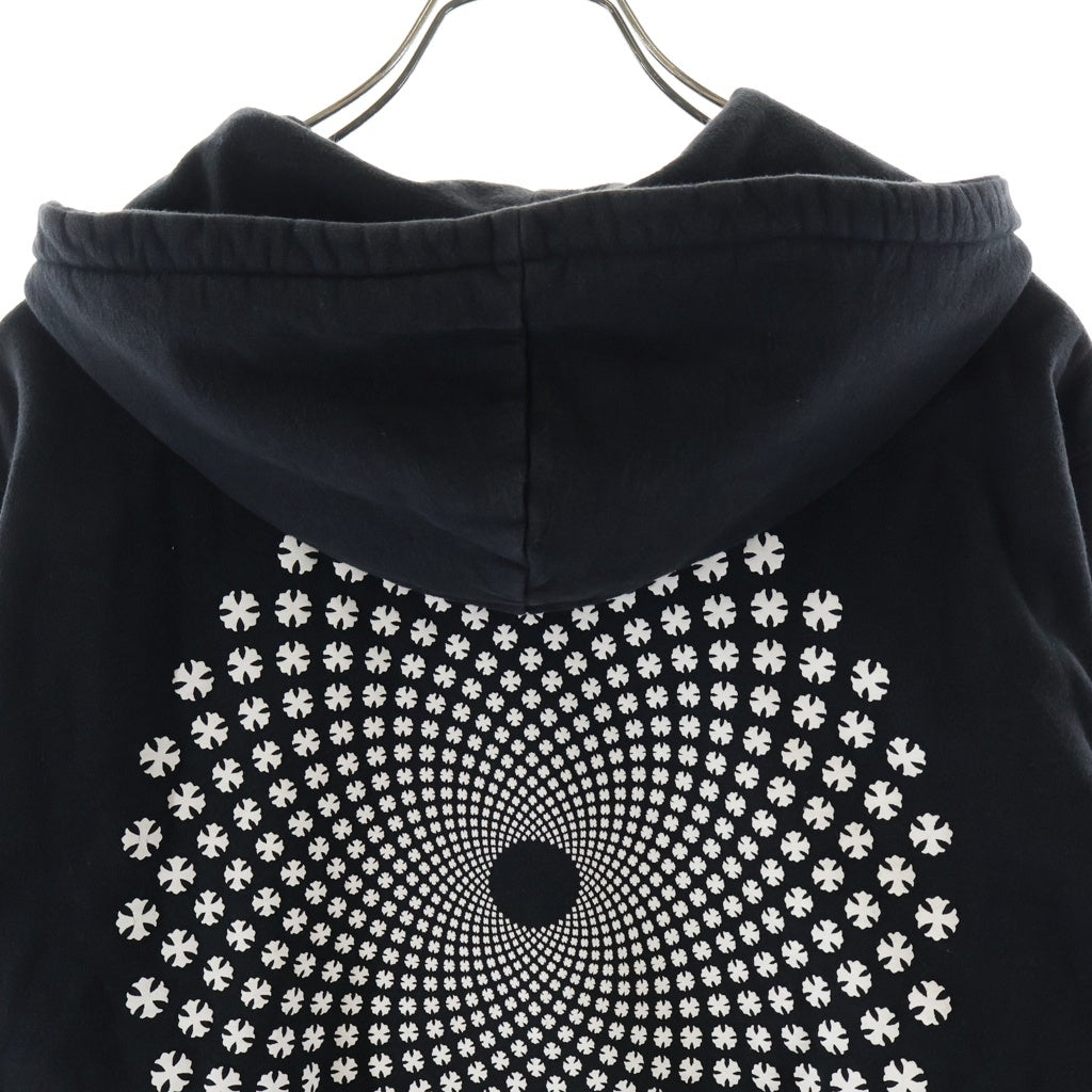 CHROME HEARTS(クロムハーツ) SWEATSHIRT HD ZIP 裏地サーマルCHプラスプリント ジップアップパーカー