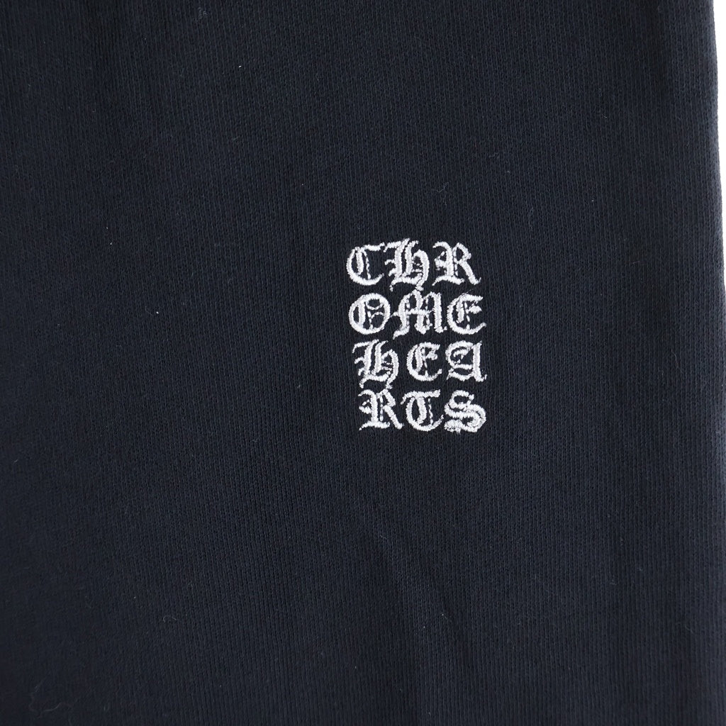 CHROME HEARTS(クロムハーツ) Y NOT ロゴ刺繍 スウェットロングパンツ
