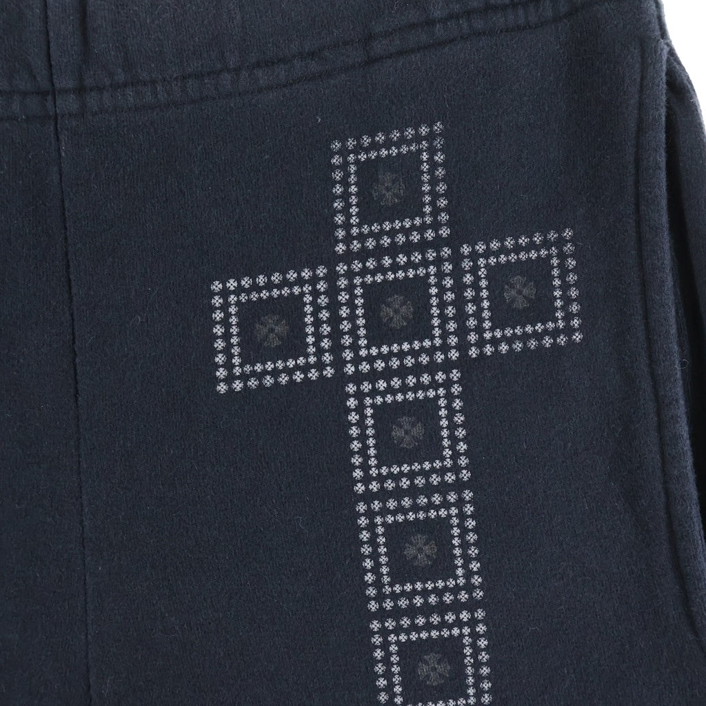 CHROME HEARTS(クロムハーツ) SWEAT PANTS フレームドCHクロスプリント スウェットロングパンツ