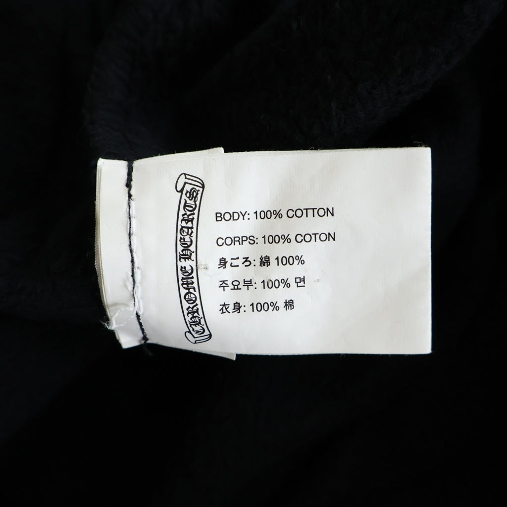 CHROME HEARTS(クロムハーツ) SWTSHIRT HD ZIP バックセメタリークロスプリント ジップアップパーカー