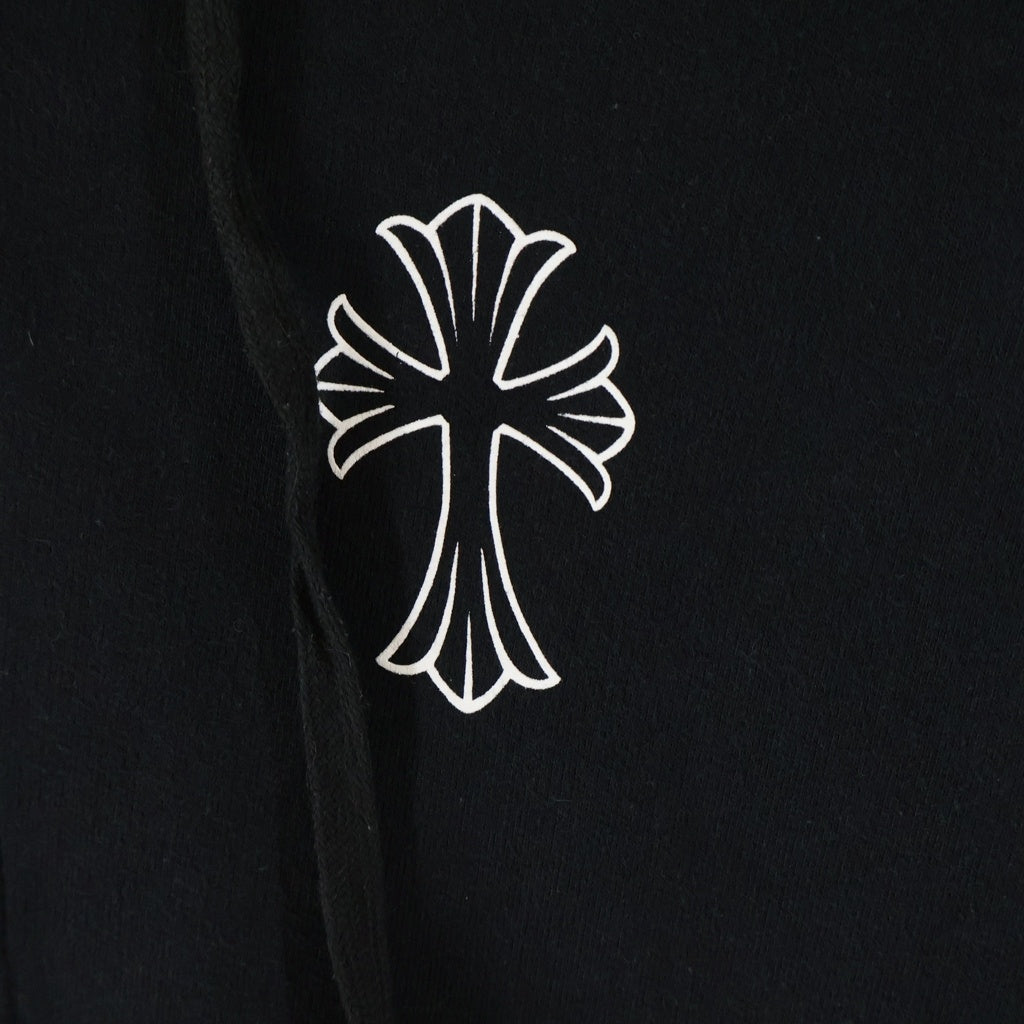 CHROME HEARTS(クロムハーツ) SWTSHIRT HD ZIP バックセメタリーCHクロスプリント ジップアップパーカー