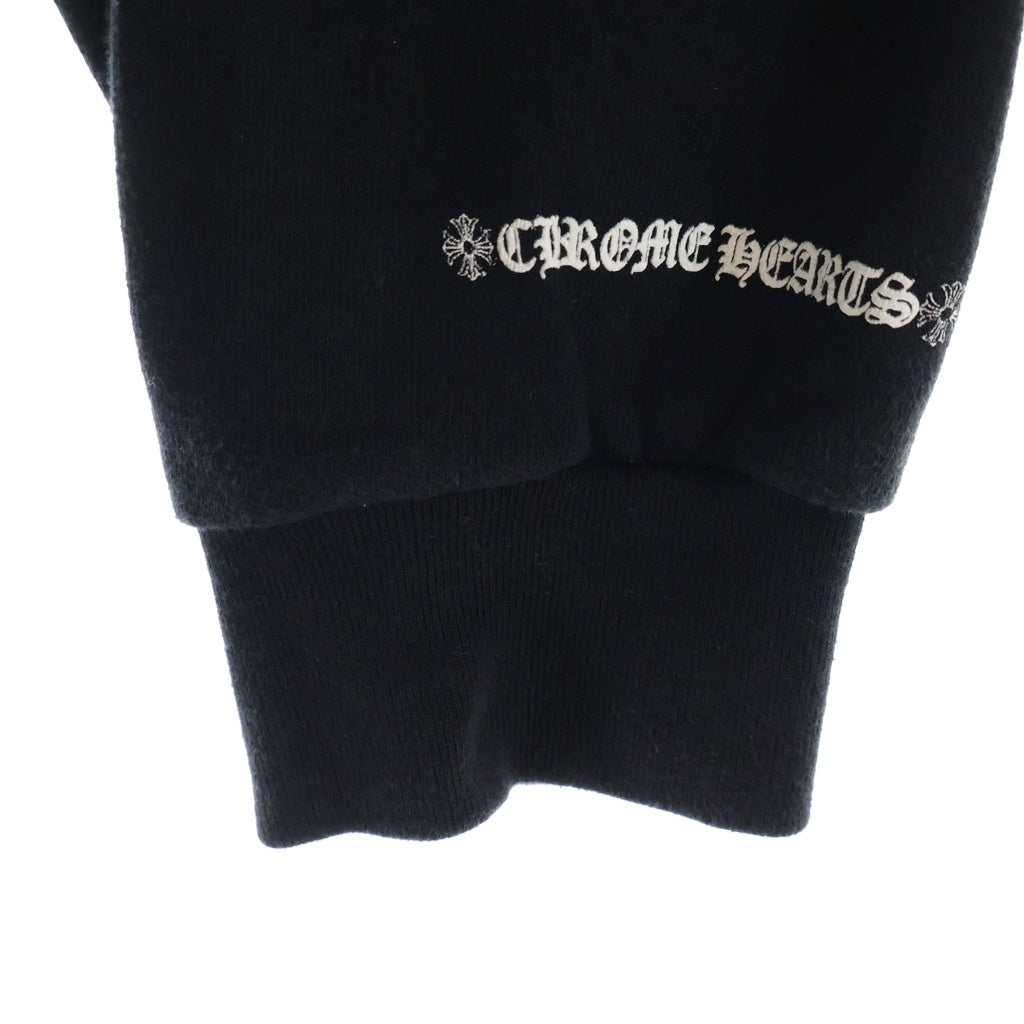 CHROME HEARTS(クロムハーツ) SWTSHIRT HD ZIP バックセメタリーCHクロスプリント ジップアップパーカー