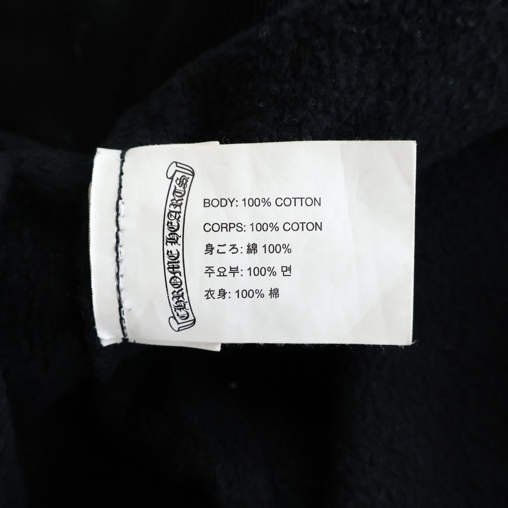 CHROME HEARTS(クロムハーツ) SWTSHIRT HD ZIP バックセメタリーCHクロスプリント ジップアップパーカー