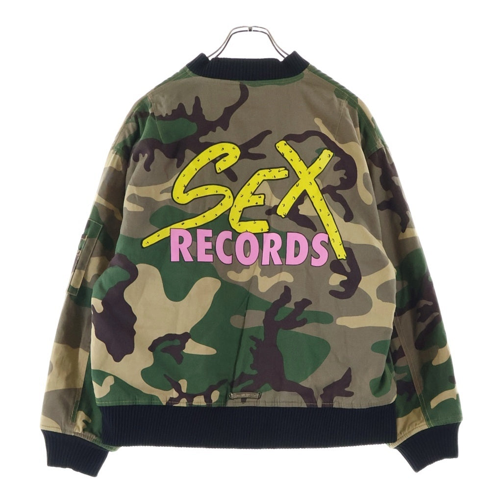 CHROME HEARTS(クロムハーツ) SEX RECORDS カモ柄ブルゾンジャケット