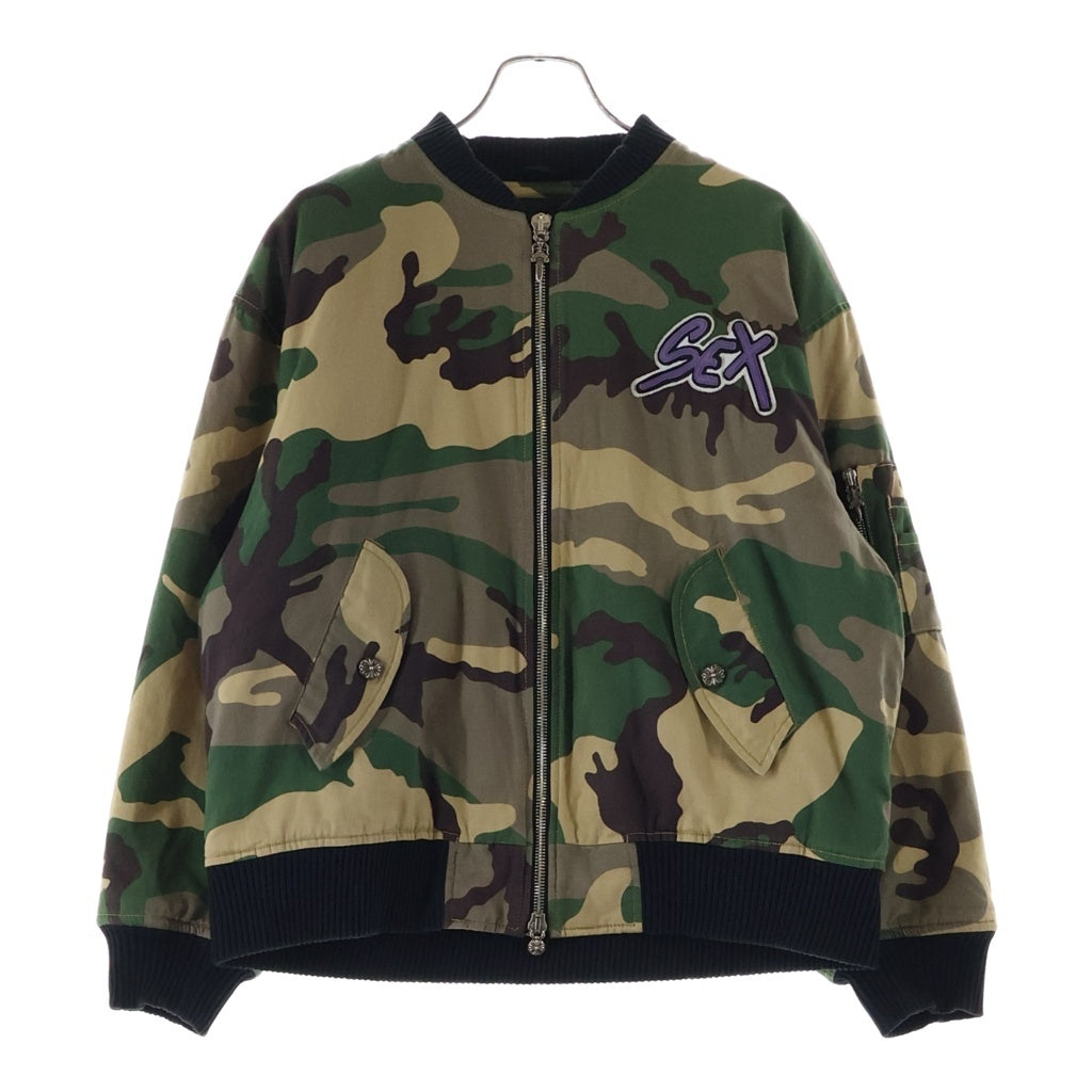 CHROME HEARTS(クロムハーツ) SEX RECORDS カモ柄ブルゾンジャケット