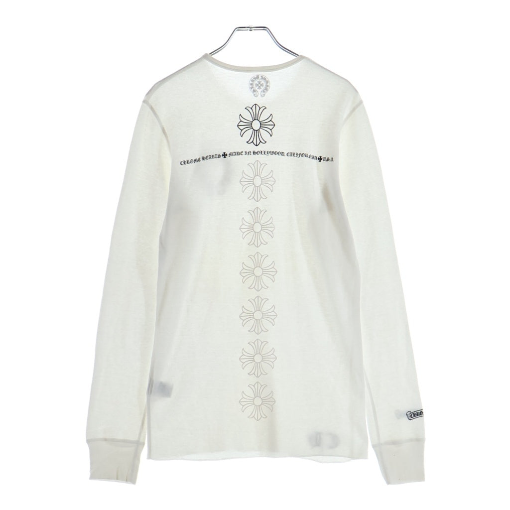 CHROME HEARTS(クロムハーツ) OLD L/S Thermal オールド ホースシュー CHプラスプリント 長袖サーマル