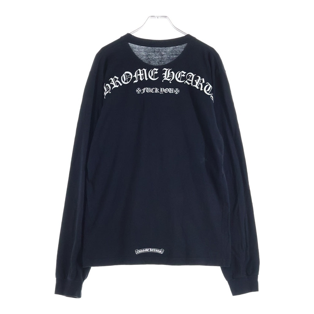 CHROME HEARTS(クロムハーツ) CH L/S バックアーチロゴプリント 長袖Tシャツ