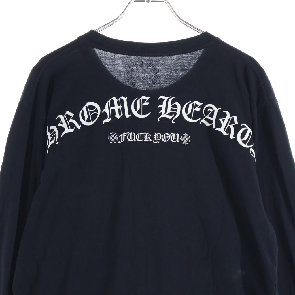 CHROME HEARTS(クロムハーツ) CH L/S バックアーチロゴプリント 長袖Tシャツ