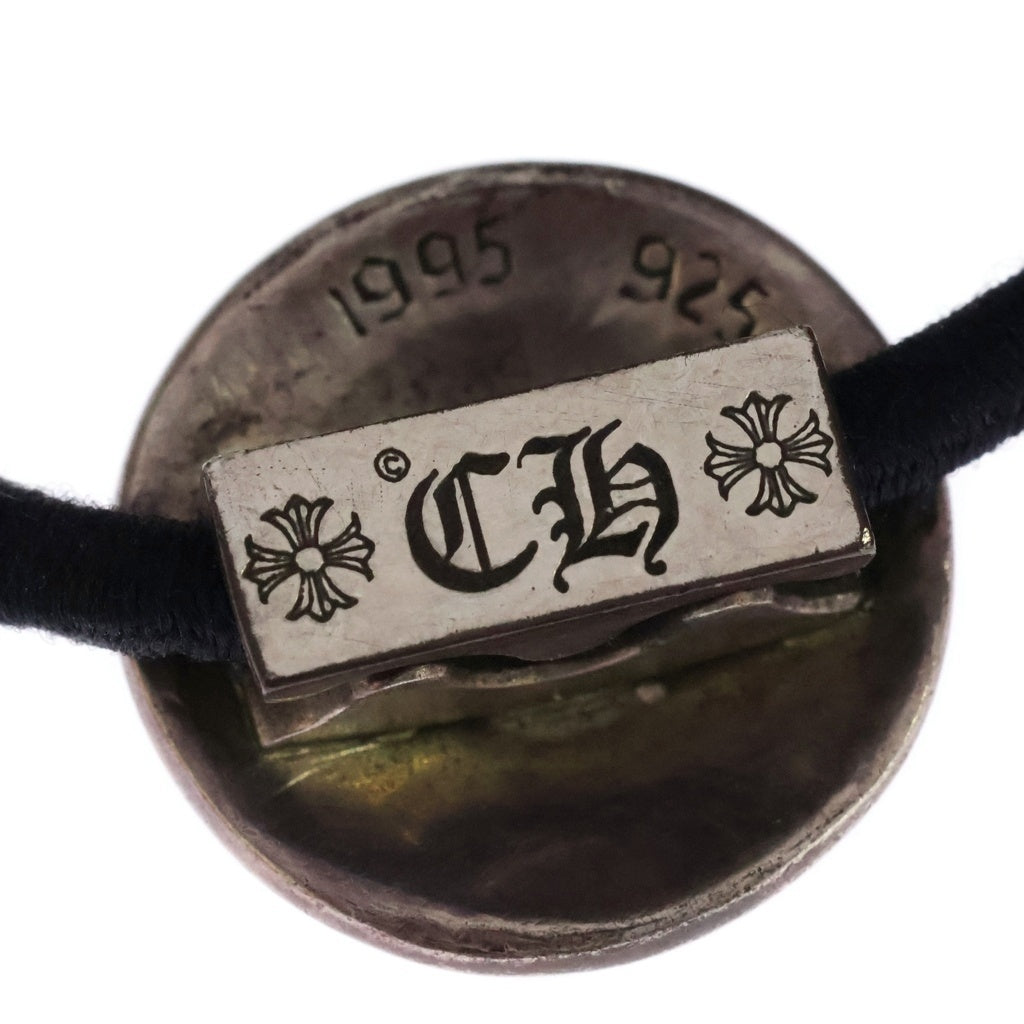 CHROME HEARTS(クロムハーツ) HAIRBAND クロスボール ヘアバンド ヘアゴムコンチョ シルバー BCA151 レディース