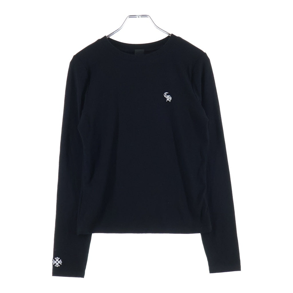 CHROME HEARTS(クロムハーツ) Y NOT CH Embroidery Long Sleeve CH刺繍 ロングスリーブTシャツ 長袖カットソー レディース