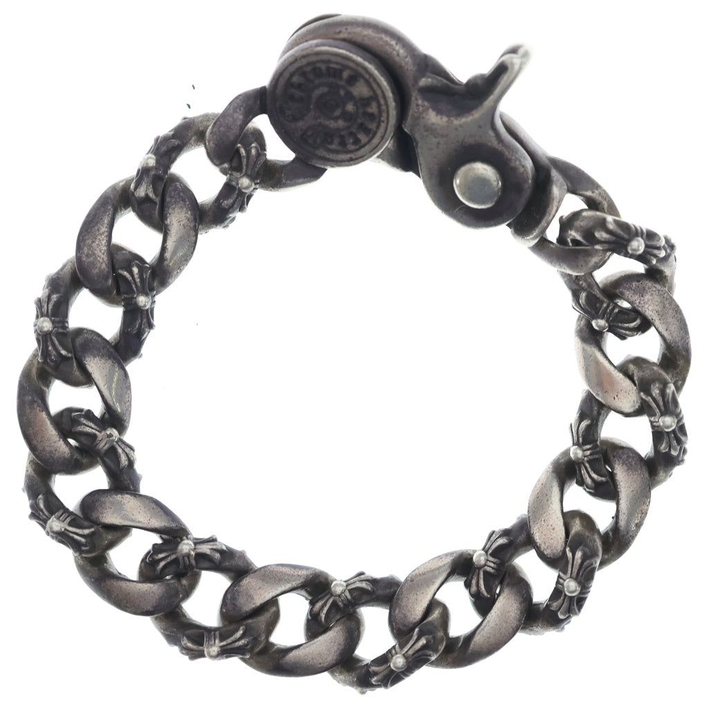 CHROME HEARTS(クロムハーツ) OLD FNCY CHN LNK オールド ファンシーリンククリップブレスレット 15リンク シルバー BCA145