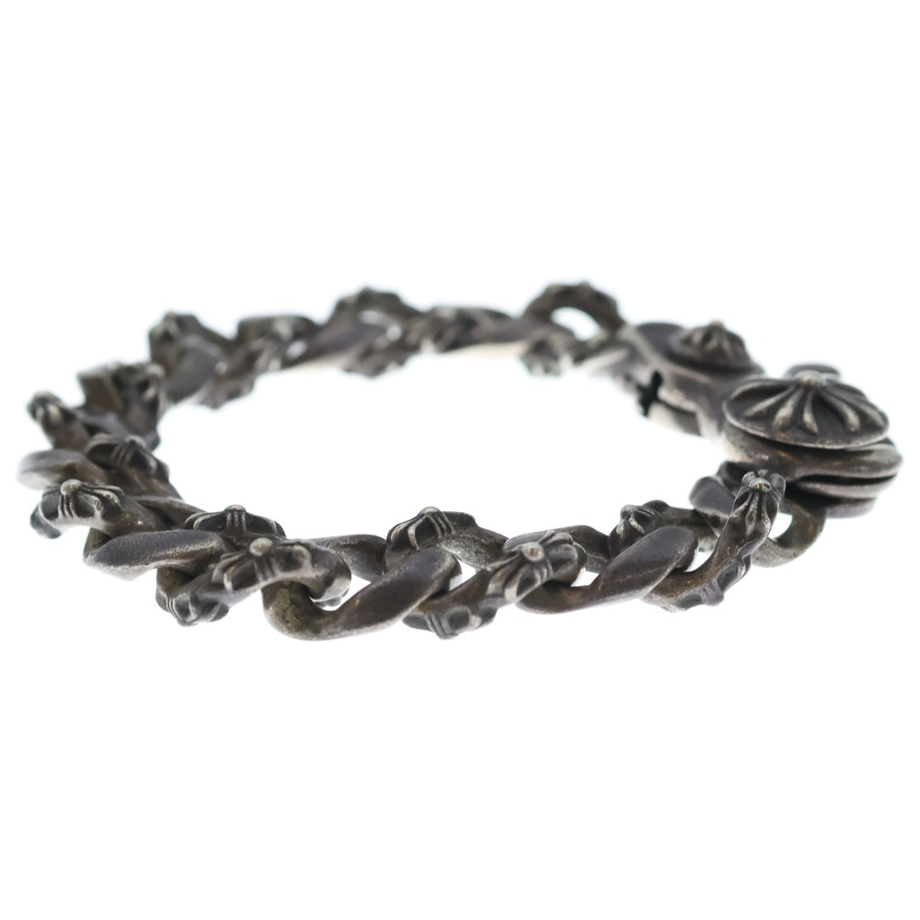 CHROME HEARTS(クロムハーツ) OLD FNCY CHN LNK オールド ファンシーリンククリップブレスレット 15リンク シルバー BCA145