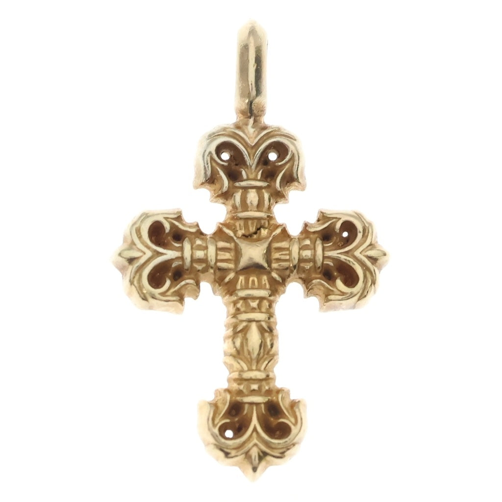CHROME HEARTS(クロムハーツ) 22K FILIGREE TINY タイニーフィリグリークロス ペンダントトップ ゴールド BCA046