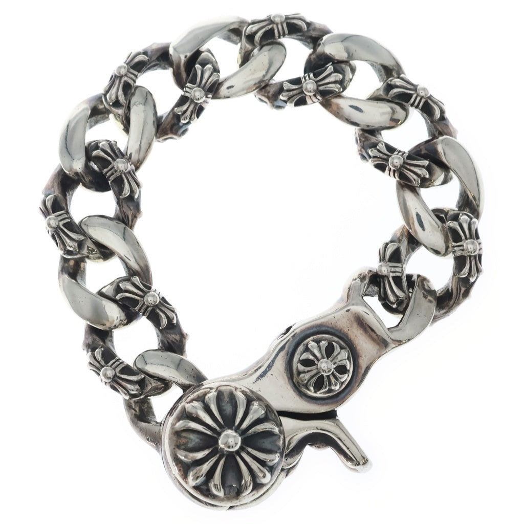 CHROME HEARTS(クロムハーツ) FNCY CHN LNK ファンシーリンククリップブレスレット 11リンク シルバー BCA145