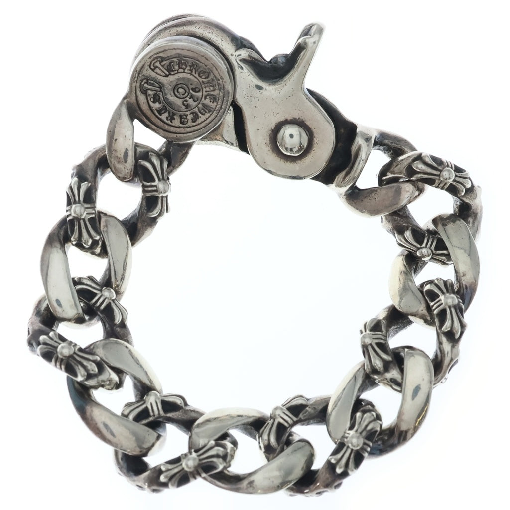 CHROME HEARTS(クロムハーツ) FNCY CHN LNK ファンシーリンククリップブレスレット 11リンク シルバー BCA145