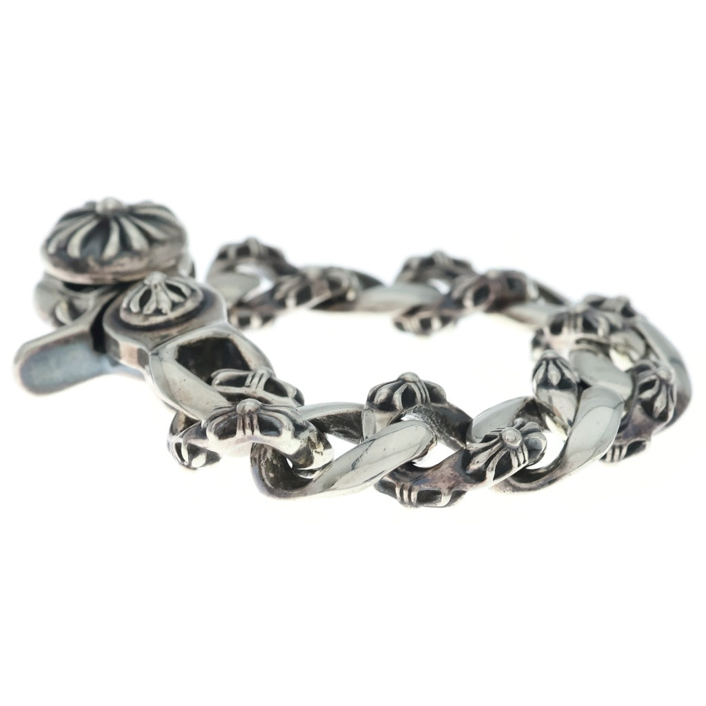 CHROME HEARTS(クロムハーツ) FNCY CHN LNK ファンシーリンククリップブレスレット 11リンク シルバー BCA145