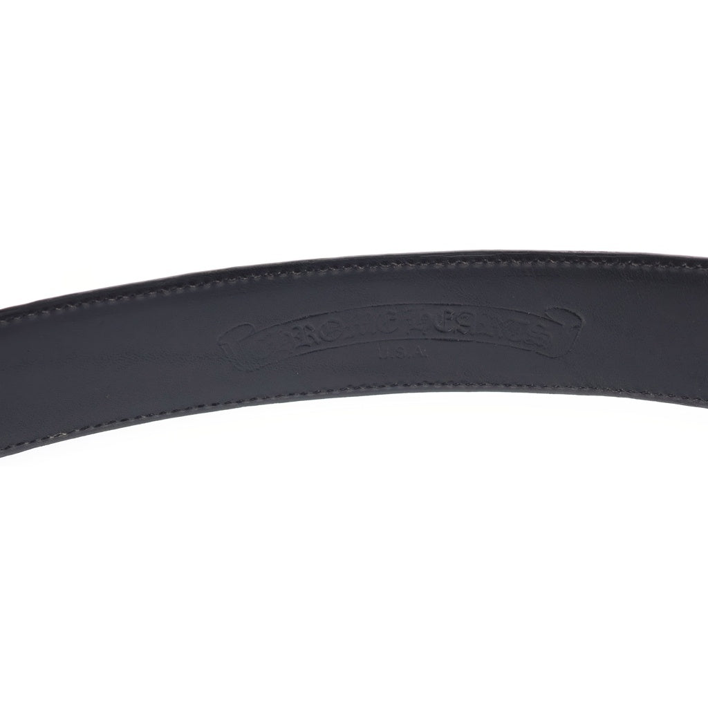 CHROME HEARTS(クロムハーツ) 1.5 STRAP CEMETERY 1.5inchセメタリークロスパッチ レザーベルト