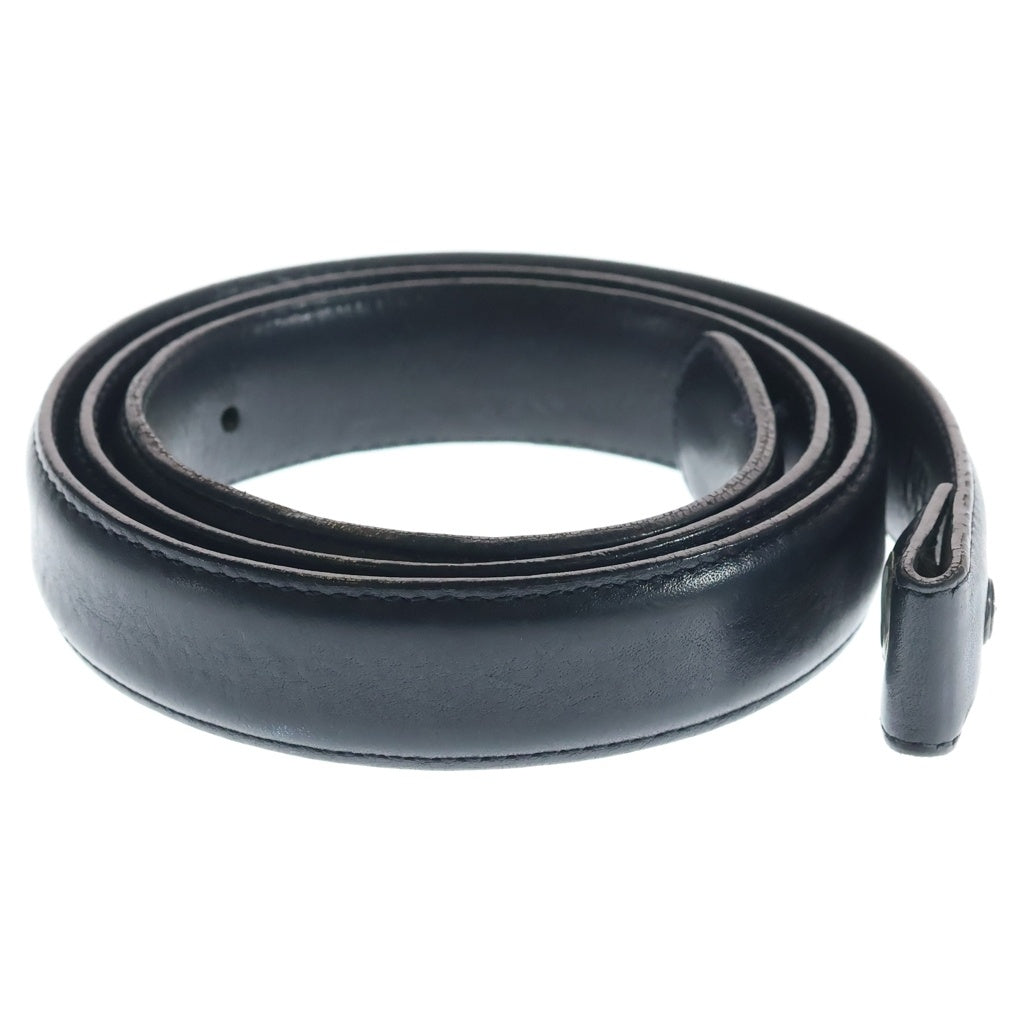 CHROME HEARTS(クロムハーツ) 1.0 STRAP 1.0inchスクロールレーベルリベッツ レザーベルト