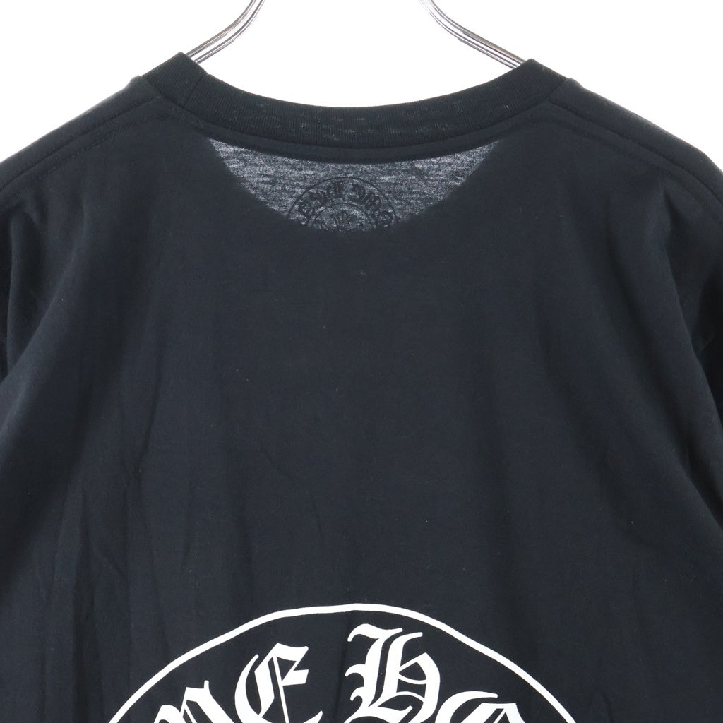 CHROME HEARTS(クロムハーツ) LOS ANGELS HORSESHOE S/S TEE ロサンゼルス限定 ホースシュー クルーネック半袖Tシャツ カットソー ブラック